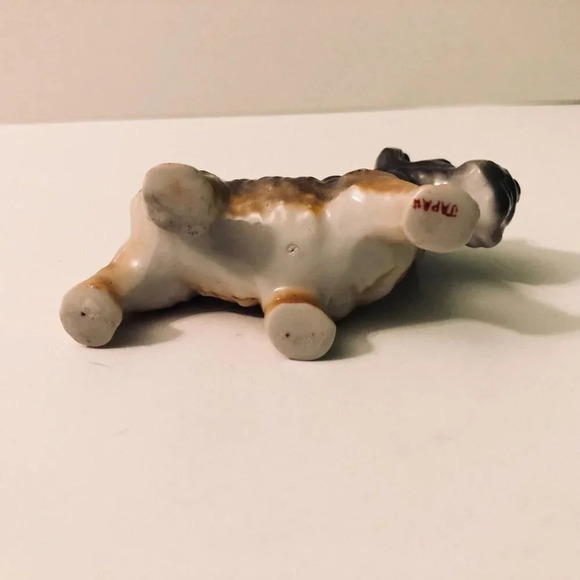 Vintage Small  Scottish Terrier Figurine 3.5 Inch Long Dog Figure Japan - Picture 7 of 12